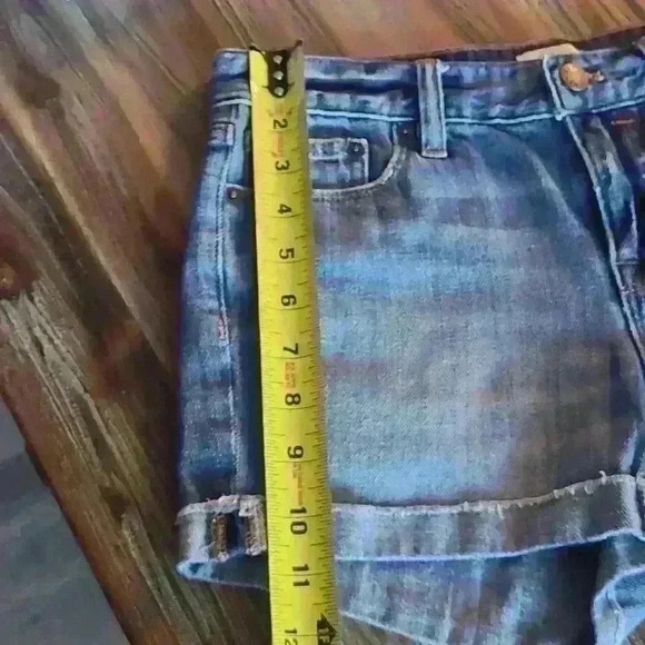 J crew blue denim shorts size 24 - Picture 15 of 16